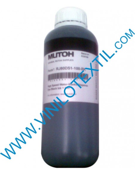 tinta dispersa negra