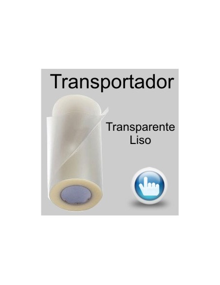 Transportador transparente liso