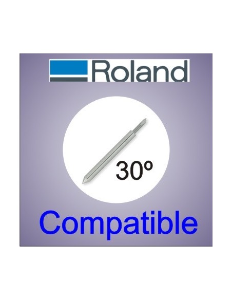 Cuchilla Roland compatible 30 grados