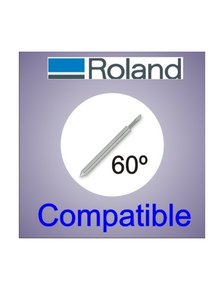 Cuchilla Roland compatible 60 grados