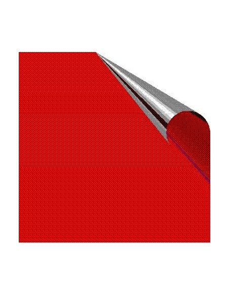 Vinilo textil económico Rojo Vivo ADH