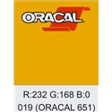 Oracal 651 Signal Yellow