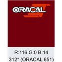 Oracal 651 Burgundy