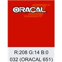 Oracal 651 Light Red