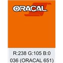 Oracal 651 Light Orange