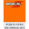 Oracal 651 Pastel Orange