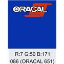 Oracal 651 Brillant Blue