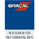 Oracal 651 Gentian Blue