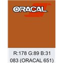 Oracal 651 Nut Brown