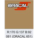 Oracal 651 Light Brown