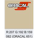 Oracal 651 Beige