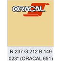 Oracal 651 Cream
