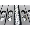 Lamina Foil Leopardo B Plata n99