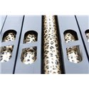 Lamina Foil Leopardo B Dorado n100