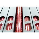 Lamina Foil Galaxy Red n155