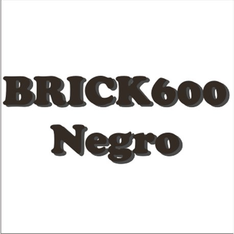 Siser Brick 600 Negro