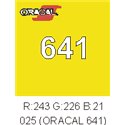 Oracal 641 Amarillo Limón Brimstone 025