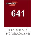Oracal 641 Burdeos 312