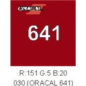 Oracal 641 Dark Red 030