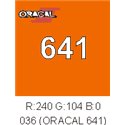 Oracal 641 Light Orange 036