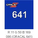Oracal 641 Brillant blue 086