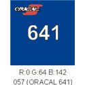Oracal 641 Traffic Blue 057