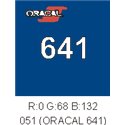 Oracal 641 Gentian Blue 051