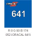 Oracal 641 Azure Blue 052