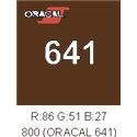 Oracal 641 Marrón Nougat 800