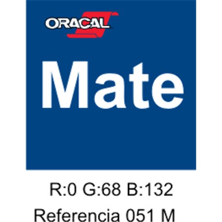 Oracal 631 Gentian Blue 051 MATE