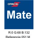 Oracal 631 Gentian Blue 051 MATE