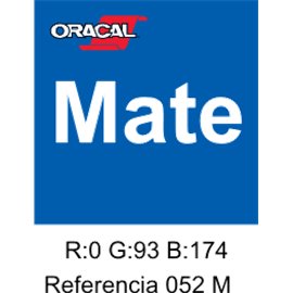 Oracal 631 Azure Blue 052 MATE