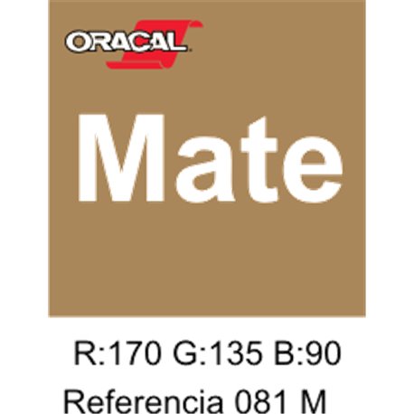 Oracal 631 Light Brown 081 MATE