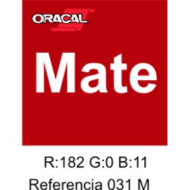 Oracal 631 Rojo 032 MATE