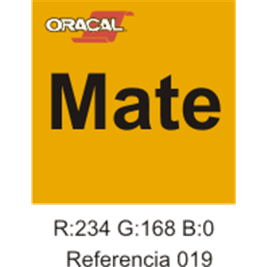 Oracal 631 Amarillo 019 MATE