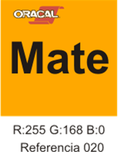 Oracal 631 Amarillo Golden 020 MATE