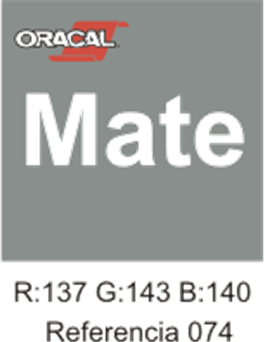 Oracal 631 Middle Grey 074  MATE