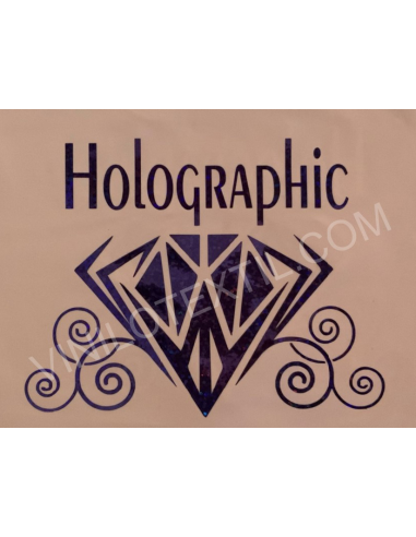 Siser Holographic Royal Blue