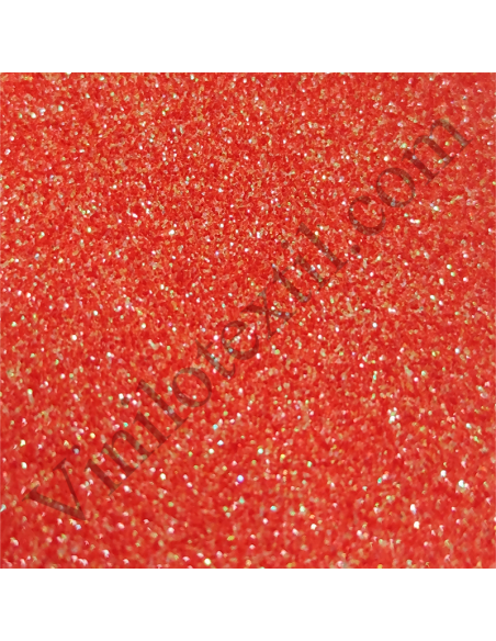 Siser Glitter 2 Ember Orange