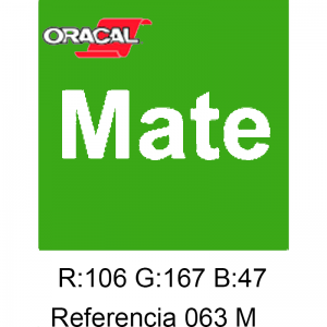 Oracal 641 Lima 063 MATE