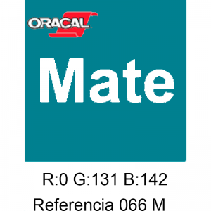 Oracal 641 Turquoise Blue 066 MATE