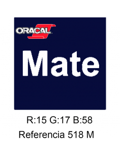 Oracal 641 Steel Blue 518 MATE