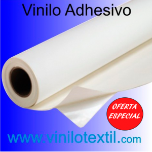 Vinilo Adhesivo Polimérico Blanco Mate Removible