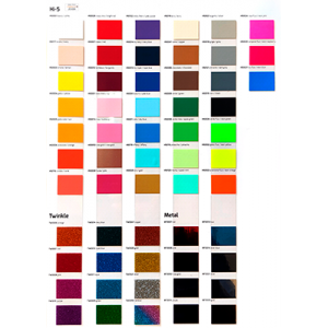 Carta de colores Siser