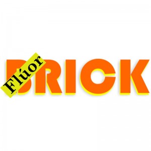 Siser Brick 600 Naranja Fluor