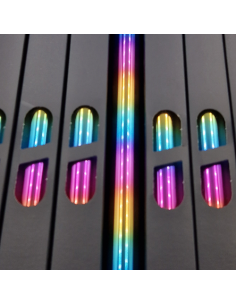 Lamina Foil Multi Stripe n87