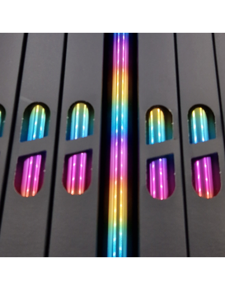 Lamina Foil Multi Stripe n87