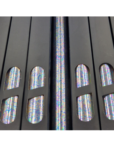 Lamina Foil Rainbow Bubble-m n146