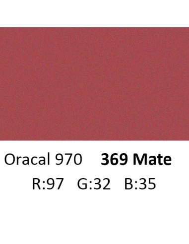 Oracal 970 RA 369 Red Brown Metallic