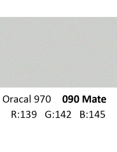 Oracal 970 RA 090 Silver Grey